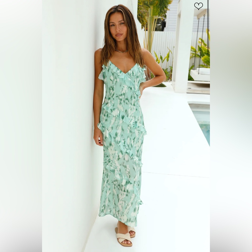 Fortunate One Billowy Blooms Maxi